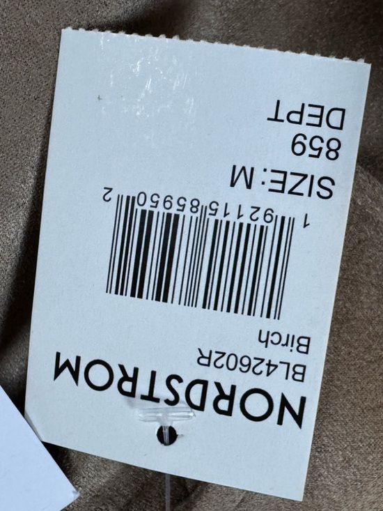 BB Dakota Steve Maden Women's Tan Faux Suede Jacket Size Medium - Picture 13 of 15